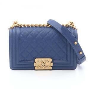 Chanel Boy Small Shoulder Bag/Handbag, Caviar Leather (Grained Calfskin), Wom...